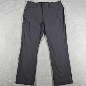 Orvis Tech Pants Men's‎ 36x29 Gray Water Repellent Stretch Hiking Outdoors Camp